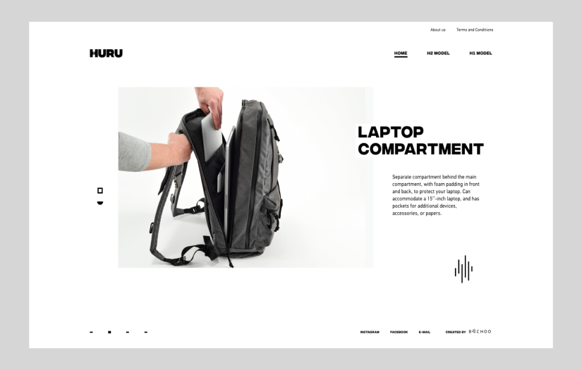 Huru — real life-like online product presentation screenshot 4